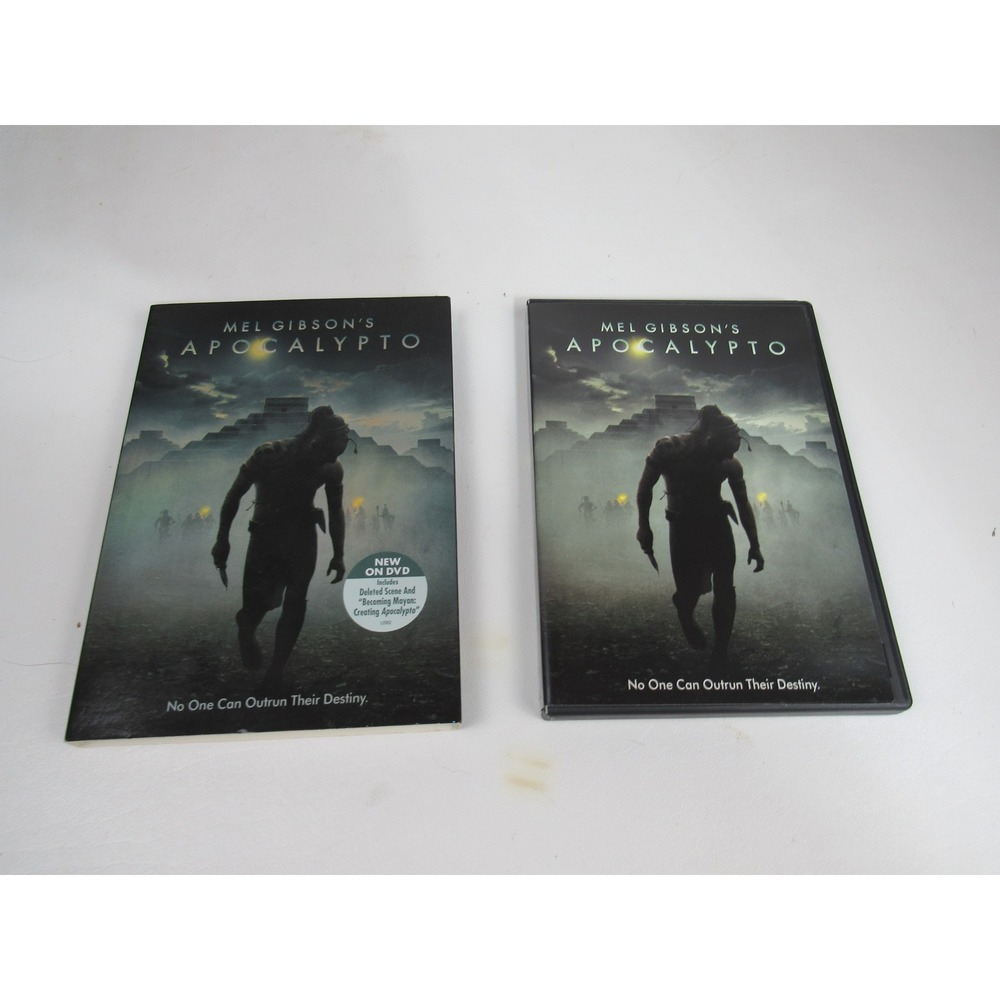 Apocalypto DVD 2007 Mel Gibson Action Adventure Movie with Slipcover Mayan R